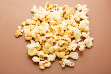 Fresh tasty popcorn