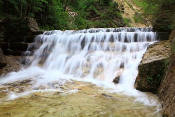 Obraz premium Entspannung in der Pöllatschlucht