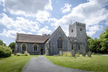 Fototapeta na wymiar Chilham Church, Kent, UK