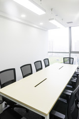 interior of meeting room in moder office