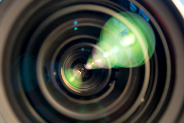 Lens of the photo objective.