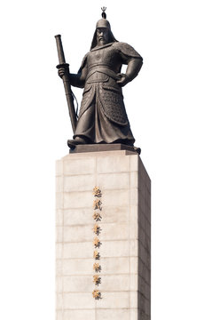 Statue of Yi Sun-Sin Seoul.