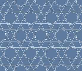 Eastern pattern. Seamless vector background