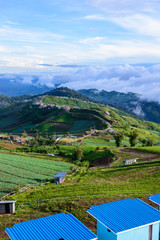 Mountain road at ( phu tubberk) in Phu Hin Rong Kla National Par