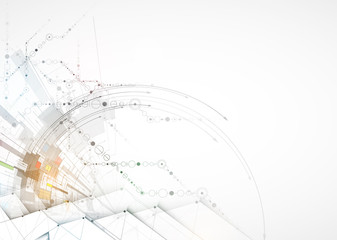 New future technology concept abstract background