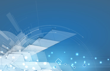 New future technology concept abstract background