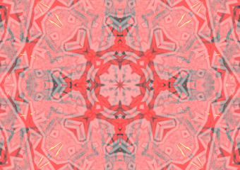 Abstract background pattern, kaleidoscope