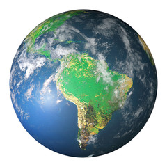 Planet earth - South America