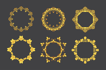 Vector geometric frames.