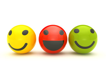 Smiley balls