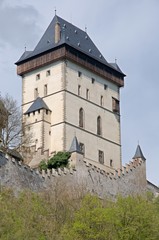 Fototapeta na wymiar Castle Karlstejn
