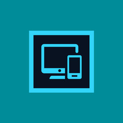 Modern Flat App Button