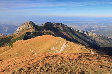 Giewont mountain in Tatry, Poland