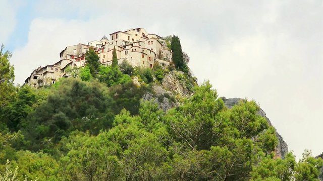 Peillon dans les Alpes-Maritimes