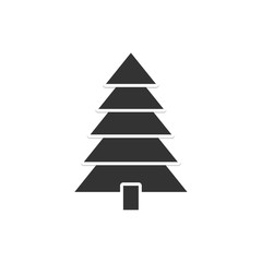 Obraz premium Vector icon pine