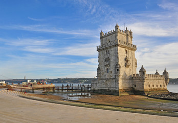 Fototapeta na wymiar Belem tower, Lisbon