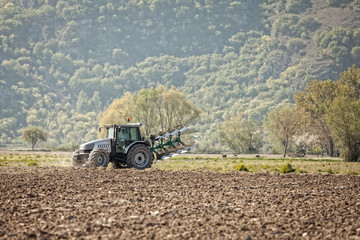 Obraz premium lavoro agricolo