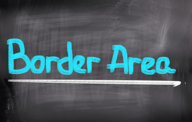 Fototapeta premium Border Area Concept