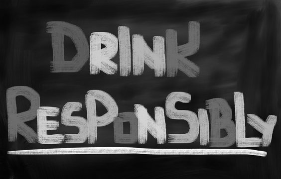 Drink Responsibly Concept