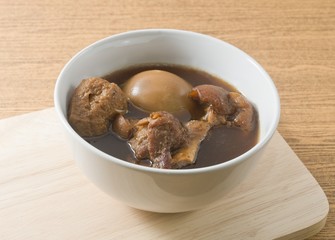 Five Spice Stew with Fragrant Egg, Tofu and Pork