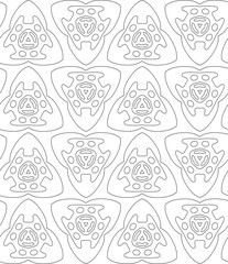Abstract flowers pattern