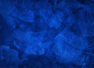 Artistic hand painted multi layered dark blue background - Powered by Adobe