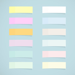 Set: mini sticky notes