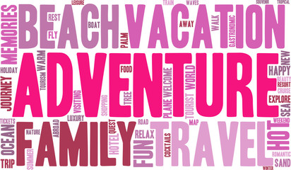 Adventure Word Cloud