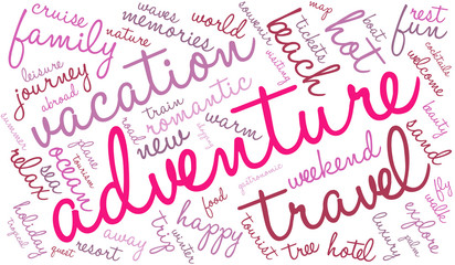 Adventure Word Cloud