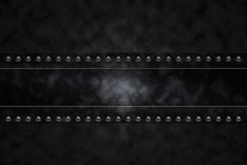 Leatherette black texture background