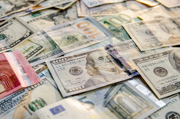 many dollar and euro