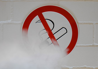 Anti smoking sign