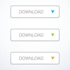 Set of download buttons