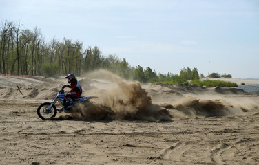 On a bend