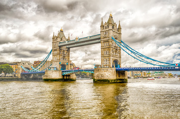 Obraz premium Tower Bridge, Historical Landmark in London