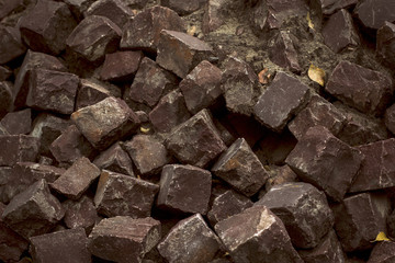 stone blocks closeup
