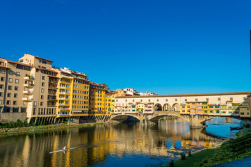 Fototapeta na wymiar Italy, Florence, Ponte Vecchio