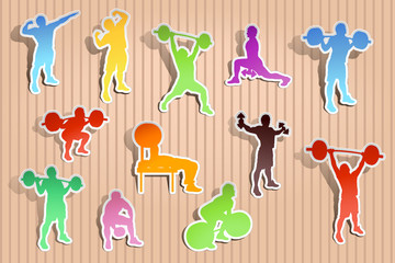 picture of paper athletes