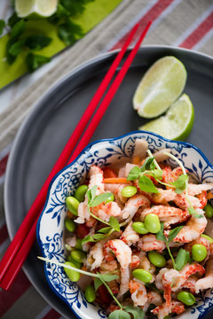 Asian style healthy salad