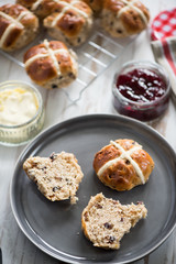 English cream tea, fresh scones