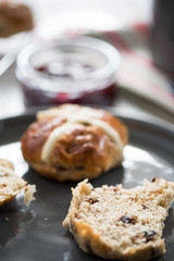 English cream tea, fresh scones