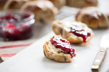Traditional english scones