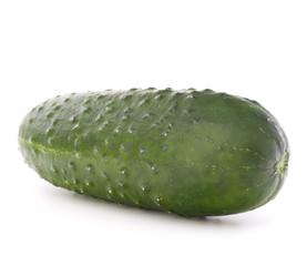 Cucumber vegetable  isolated on white background cutout