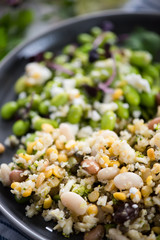 Wholefood vegetarian salad