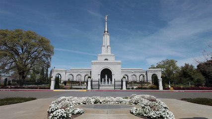 LDS Mormon Temple Sacramento California HD 0930