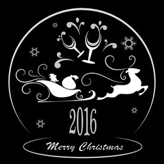 Merry Christmas, vector