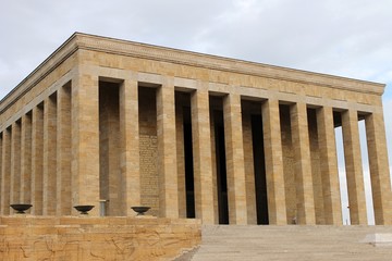 Obraz premium Anitkabir mausoleum of Ataturk, Ankara, Turkey