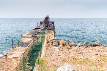 the abandoned pier