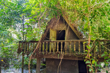 bungalow, resort tropical