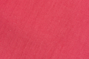 Fototapeta premium Red fabric texture for background